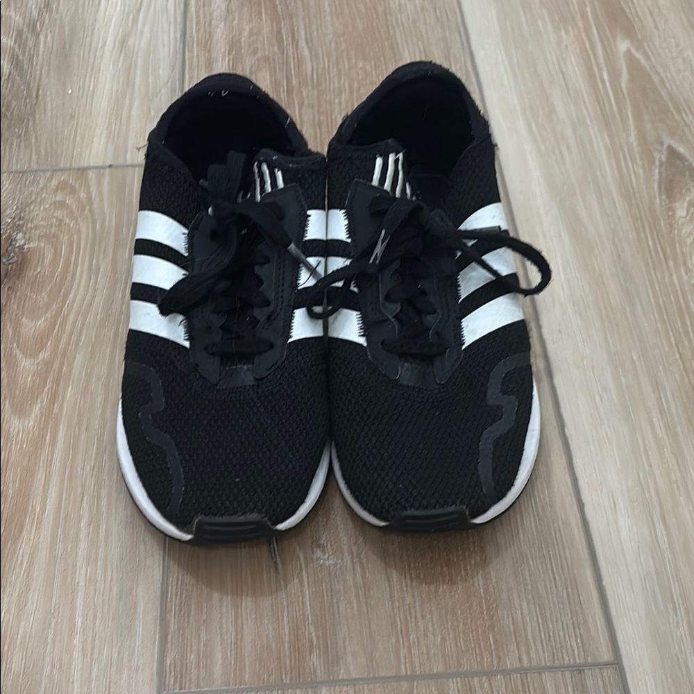 Adidas Black and White Sneakers Athletic Design